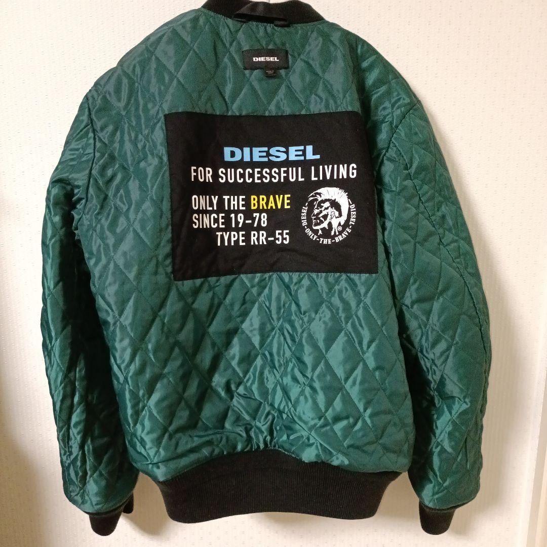 DIESEL MA-1 フライトジャケット ブラック Mサイズ