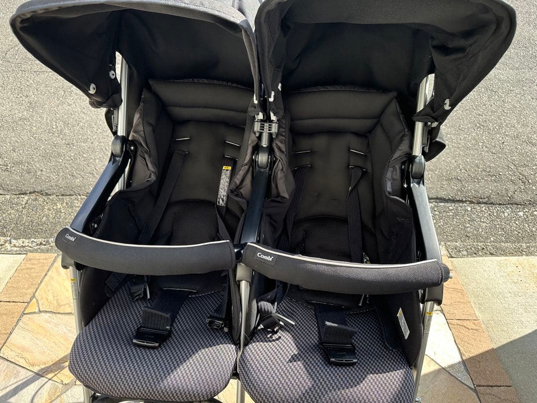 Combi コンビ ツインスピン 双子用 2人乗り ベビーカー