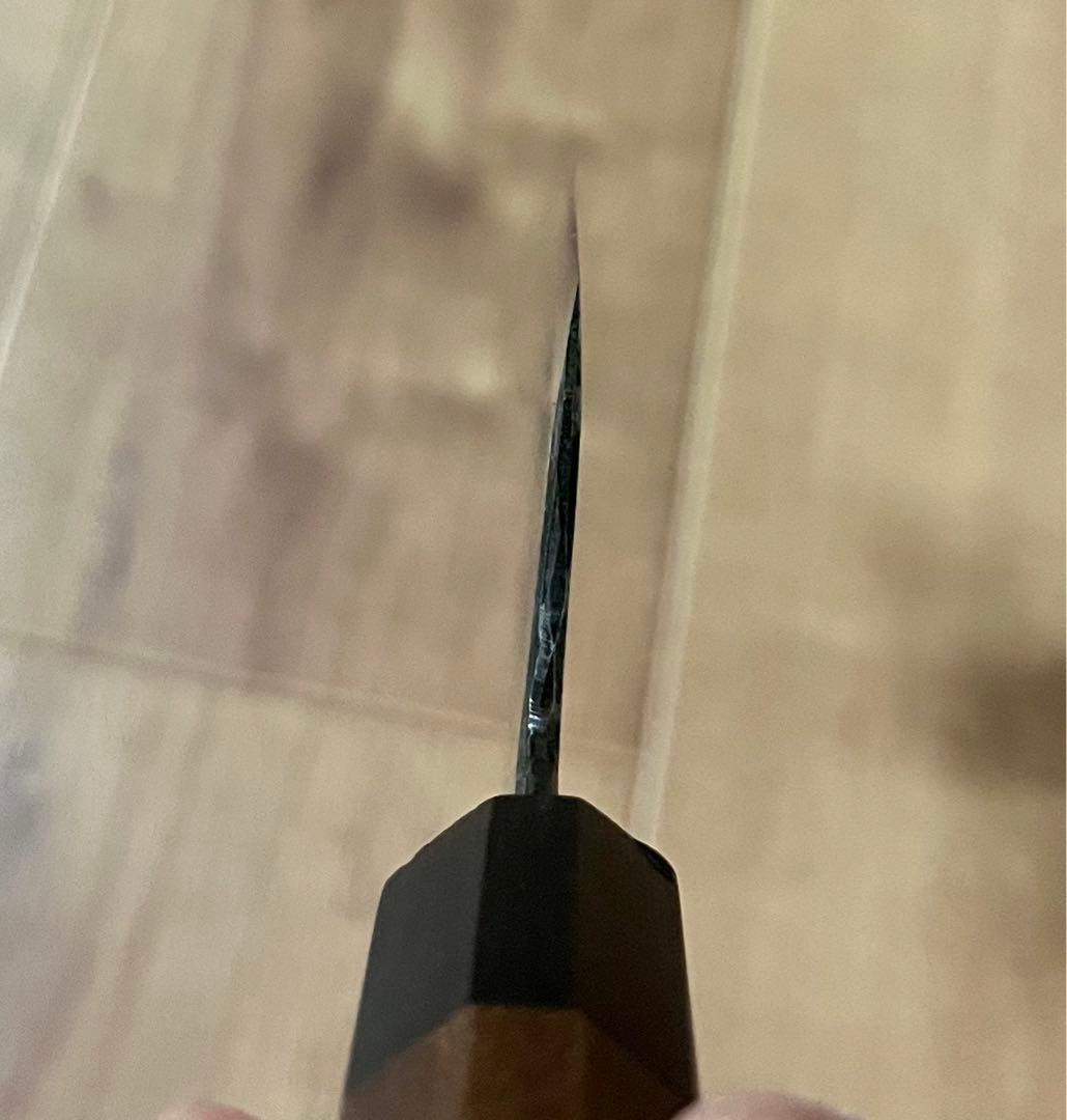 武田刃物　AS 新見　松水　牛刀　尺　300mm 包丁　青紙スーパー　備中　刃物