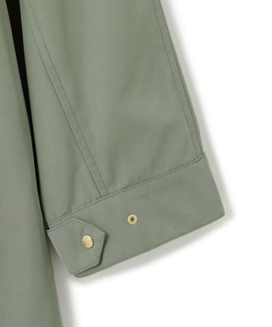 タグ付き未使用新品 23区 【撥水加工】ライトツイル ノーカラーコート 34