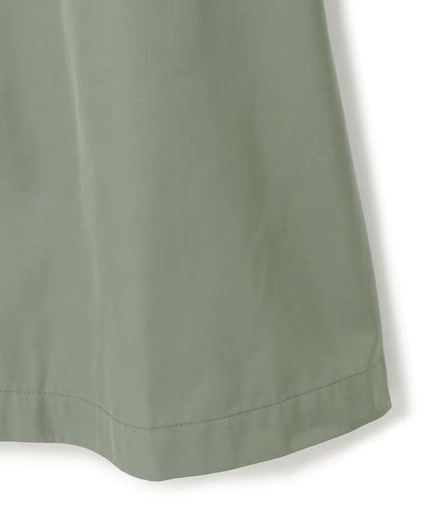 タグ付き未使用新品 23区 【撥水加工】ライトツイル ノーカラーコート 34