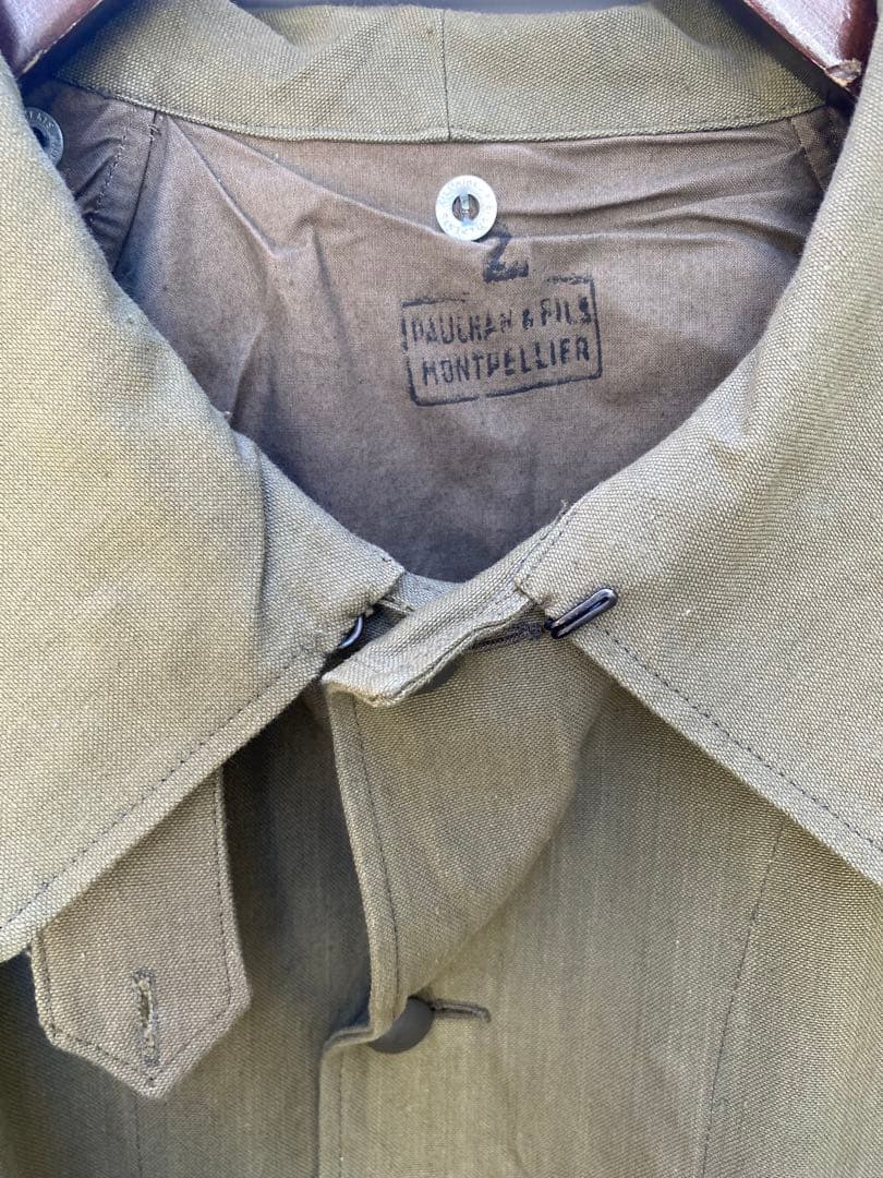 【今月末までの出品】デッドストック フランス軍 モーターサイクル コート