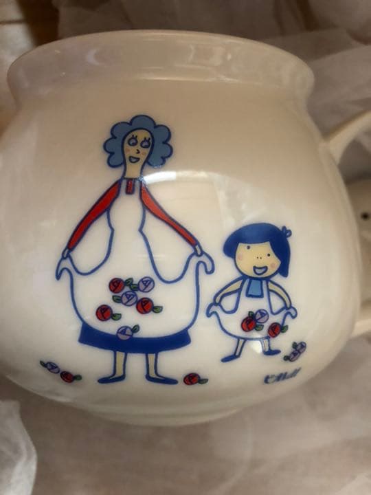 激レア★懸賞当選品☆ビオレU ビオレママ　ポット&マグカップセット