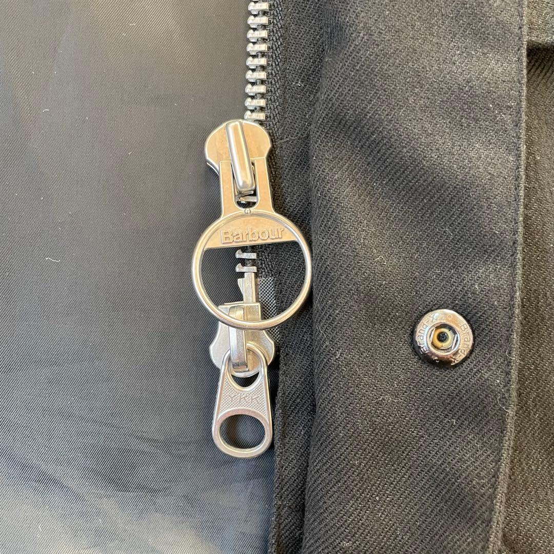 【美品】Barbour別注 Bedale SLウールライク36ビデイル　黒