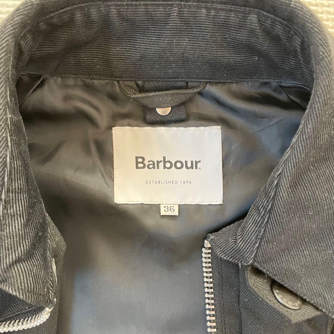 【美品】Barbour別注 Bedale SLウールライク36ビデイル　黒
