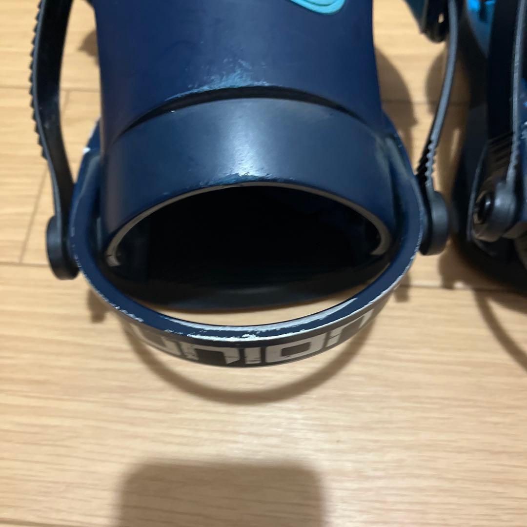 UNION スノーボード ビンディング ネイビー/ブルーMサイズ