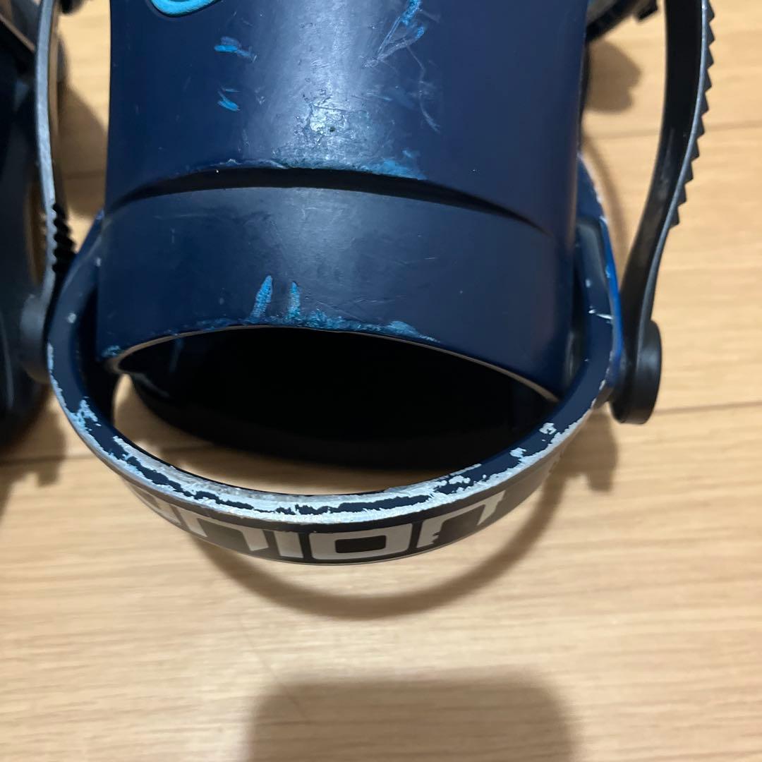 UNION スノーボード ビンディング ネイビー/ブルーMサイズ