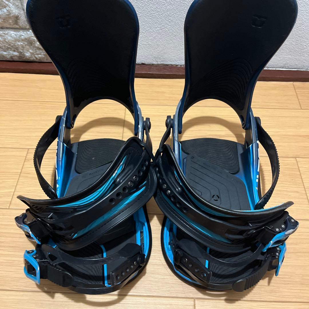 UNION スノーボード ビンディング ネイビー/ブルーMサイズ