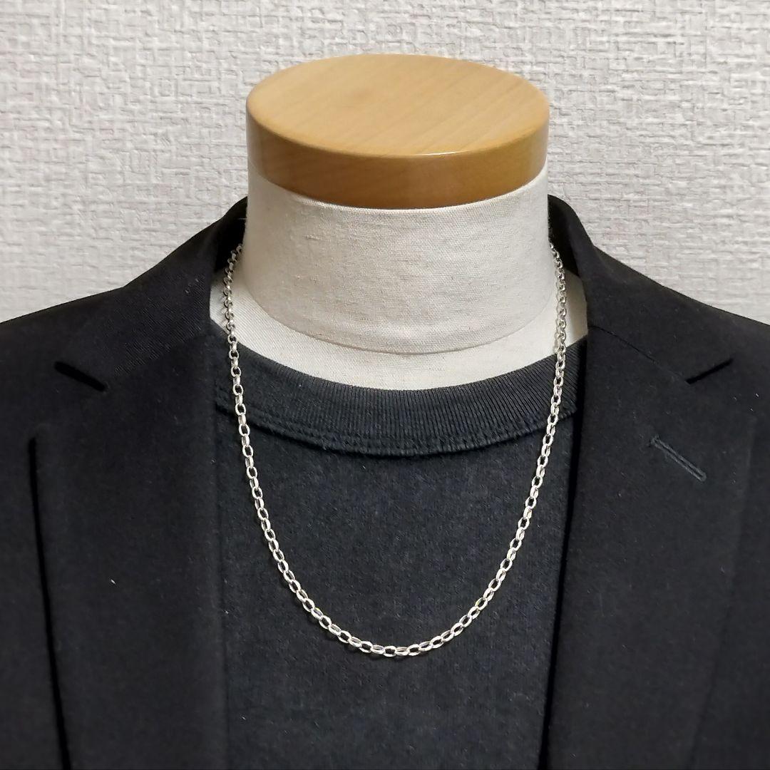 GUCCI シンプル チェーン ネックレス 55cm あずき グッチ