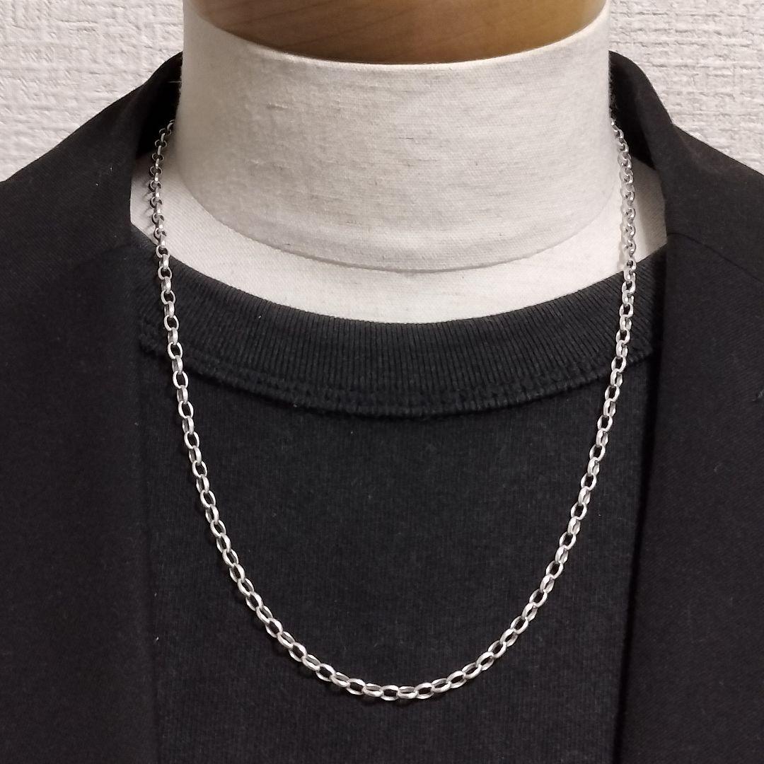 GUCCI シンプル チェーン ネックレス 55cm あずき グッチ