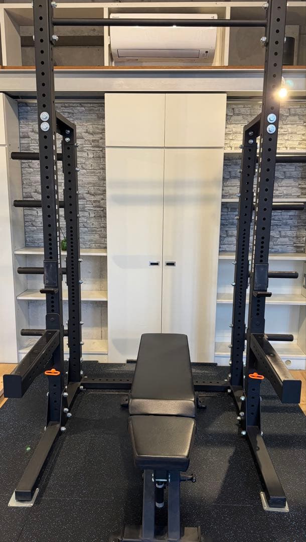 ROGUE ラックセット AB-2ベンチ BULLプレート175kg シャフト