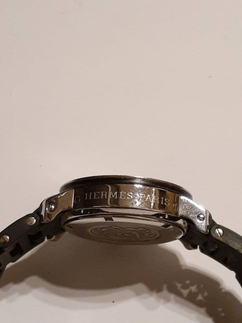 エルメス クリッパー ダイバー CL2 315 クロノグラフ 腕時計 デイト