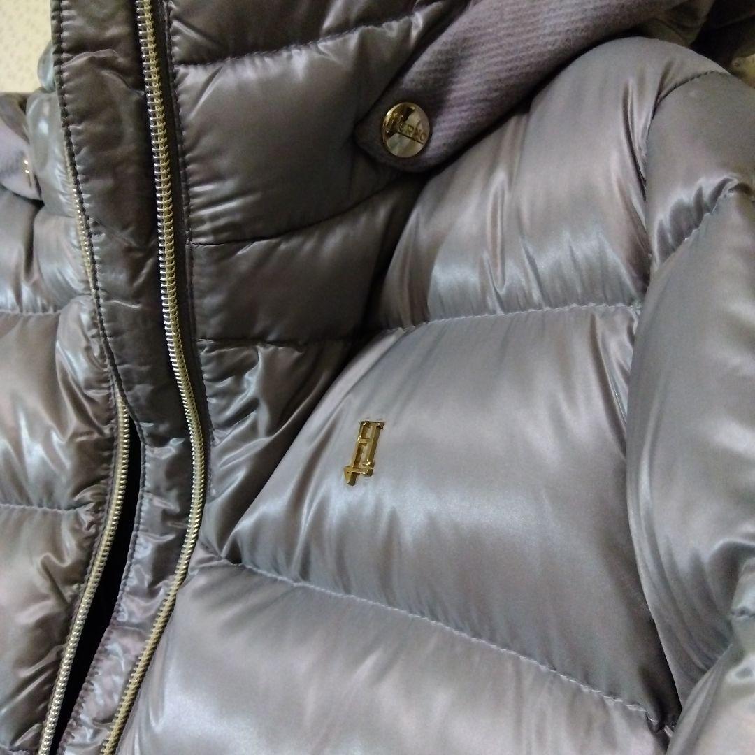 HERNO 大人もOK 切り替えダウン　グレージュ　12A