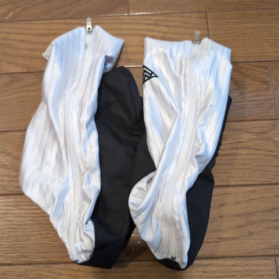 自転車競技トラック用シューズカバー チャック有り