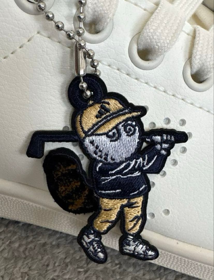 新品　未使用　箱なし　チャーム付き　スタンスミス　マルボンゴルフ25.5cm