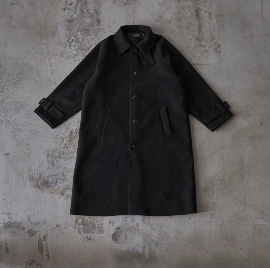 【CLEL】/テックメルトン ルーズステンカラーコート