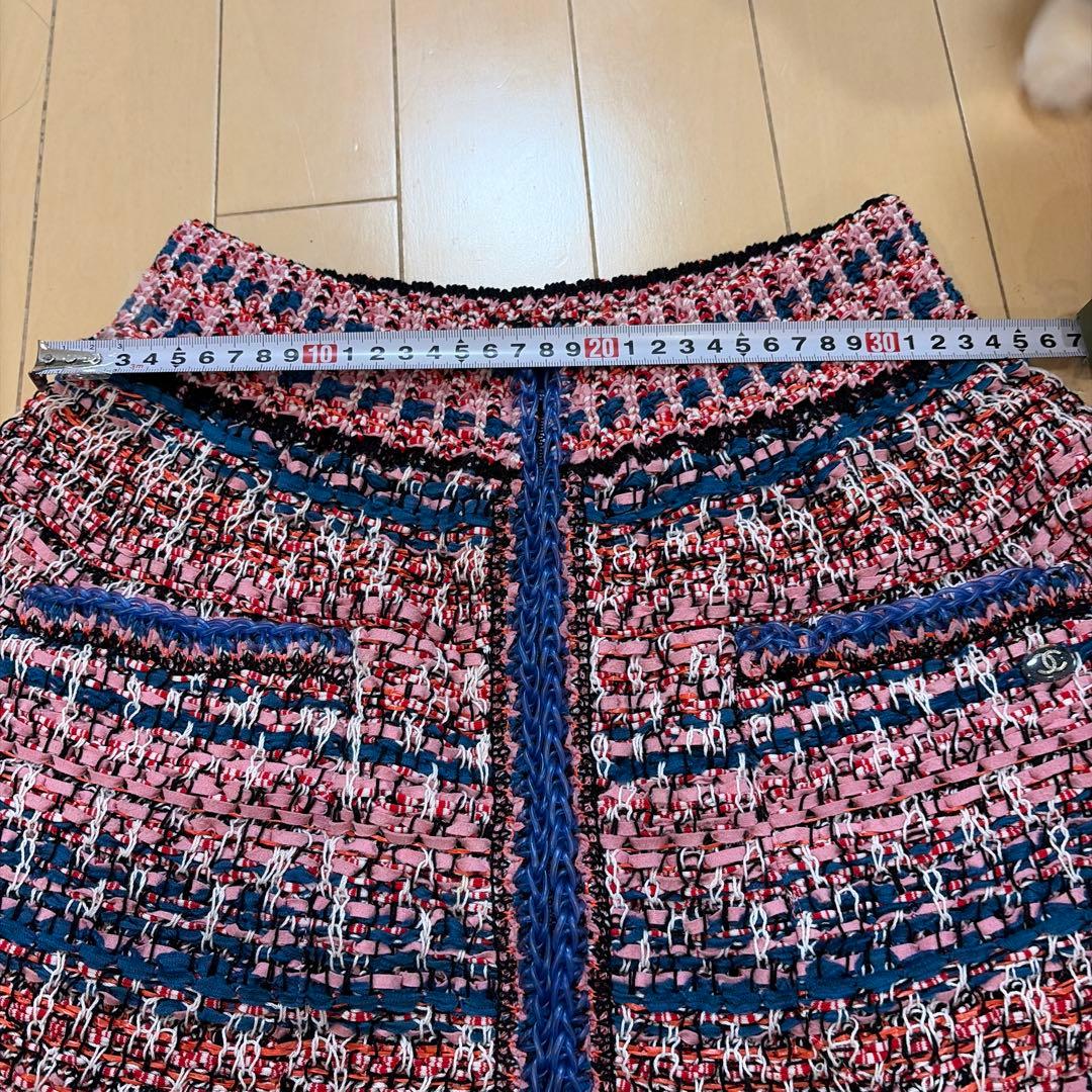 CHANEL ツイードスカート 38
