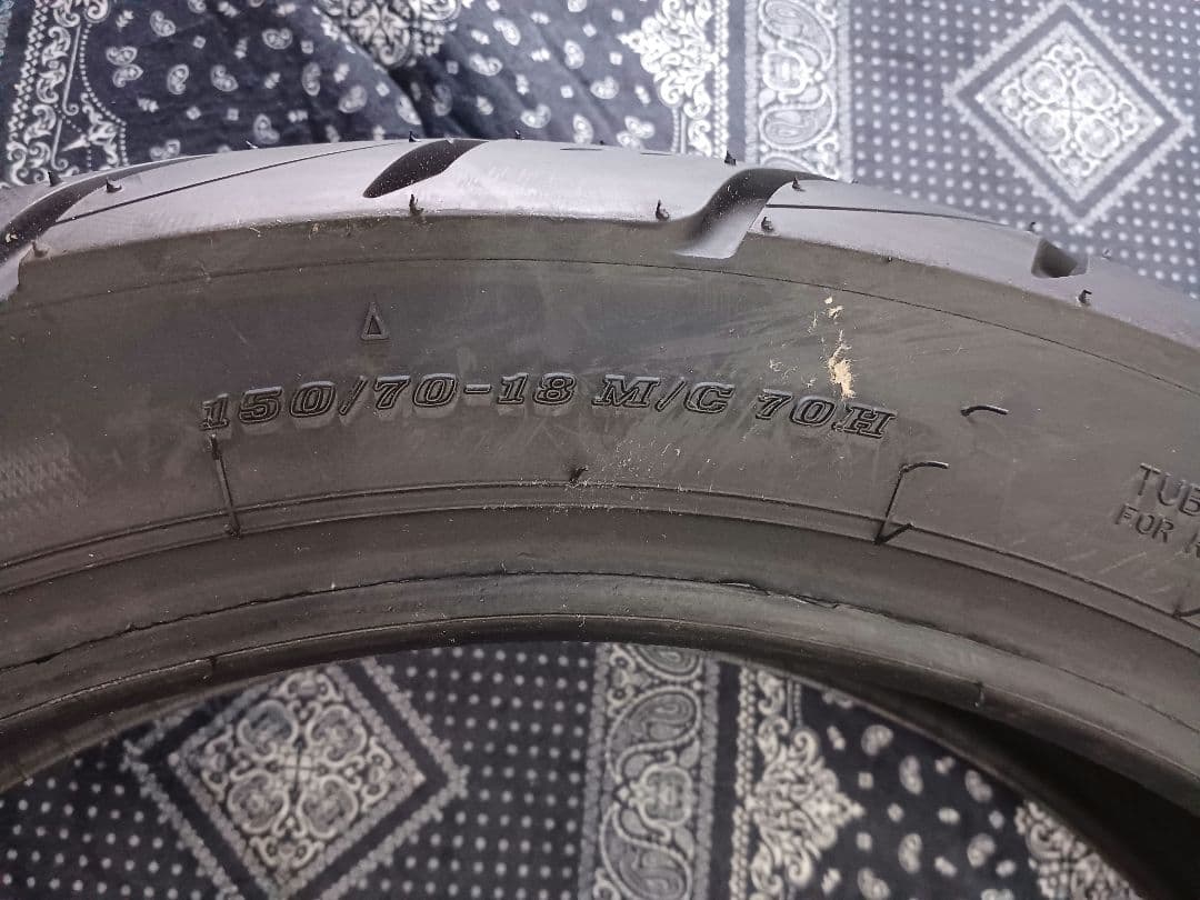 ダンロップアローマックスGT601 110/80-17 150/70-18新品！