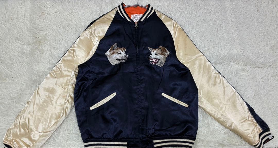 【VANQUISH】山田涼介 SHIBUYA ハチ公 スカジャンXLリバーシブル