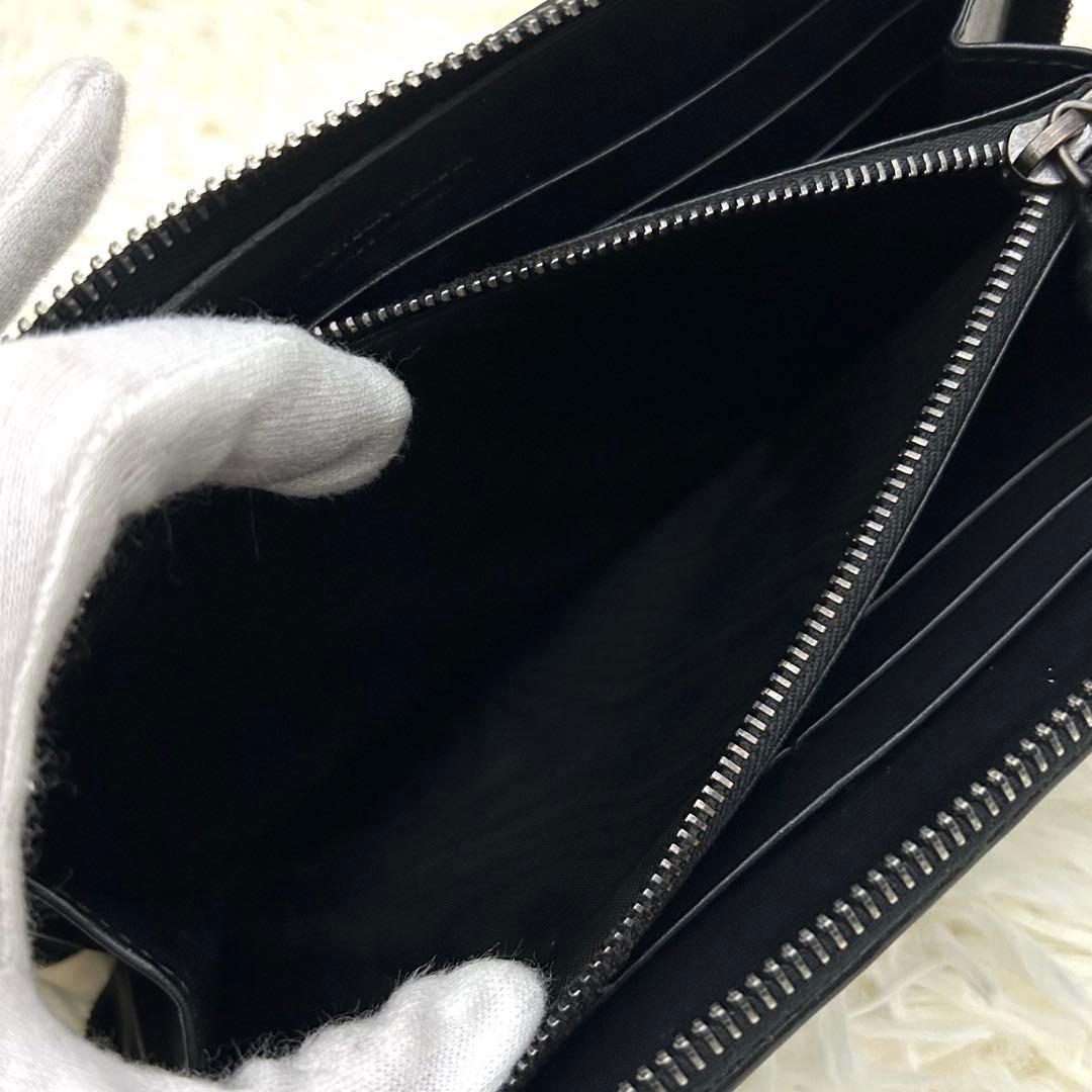 BOTTEGA VENETA イントレチャート ラウンドファスナー 長財布