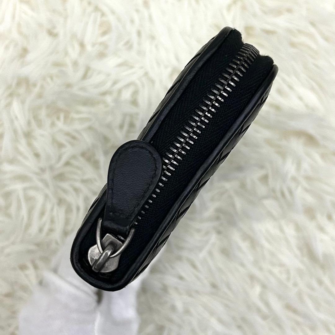 BOTTEGA VENETA イントレチャート ラウンドファスナー 長財布