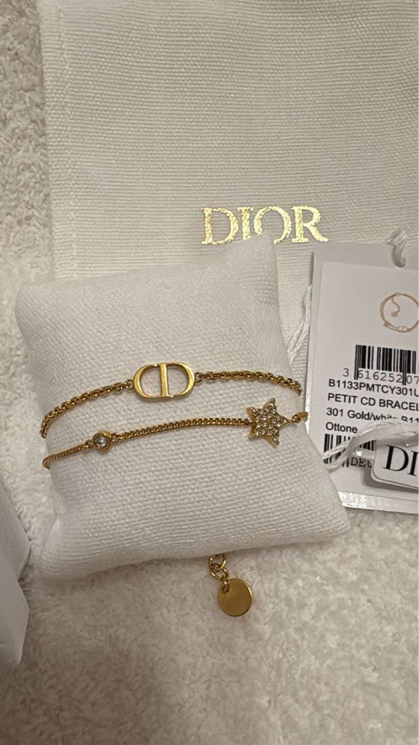 Dior ディオール Petit CD ダブルブレスレット