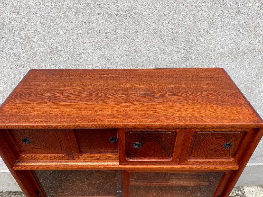 ★状態〇★ 昭和 レトロ 家具 茶箪笥 古家具 たんす タンス アンティーク