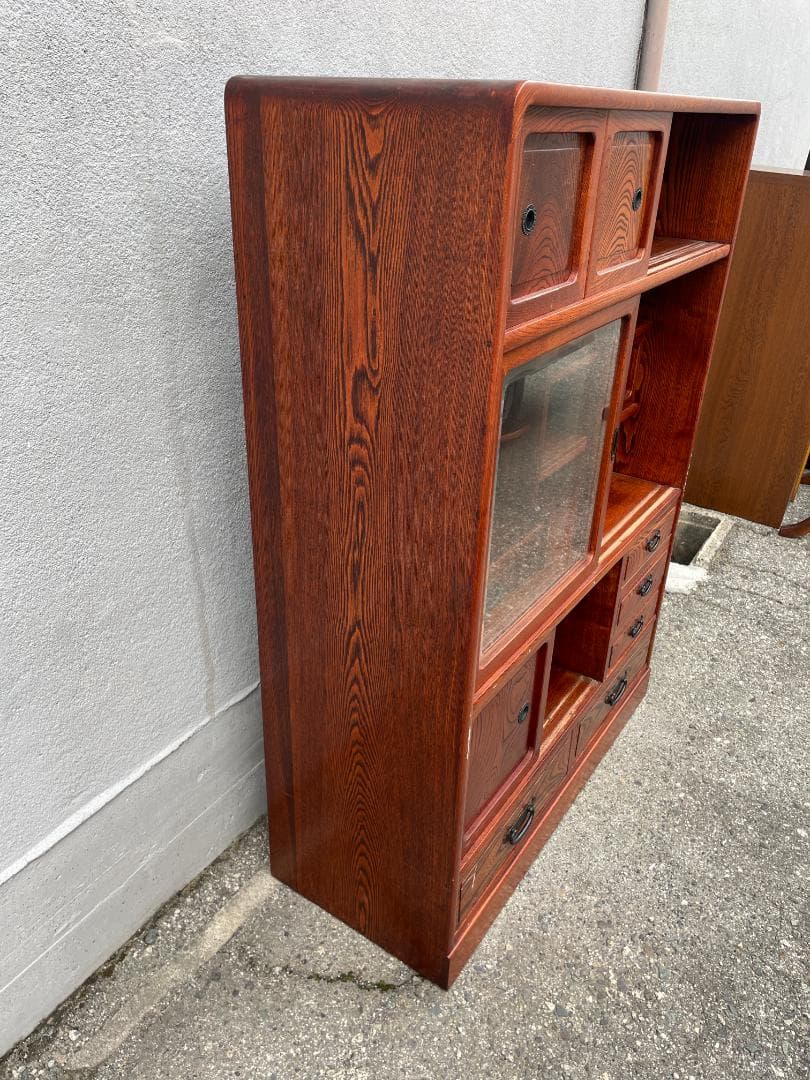 ★状態〇★ 昭和 レトロ 家具 茶箪笥 古家具 たんす タンス アンティーク
