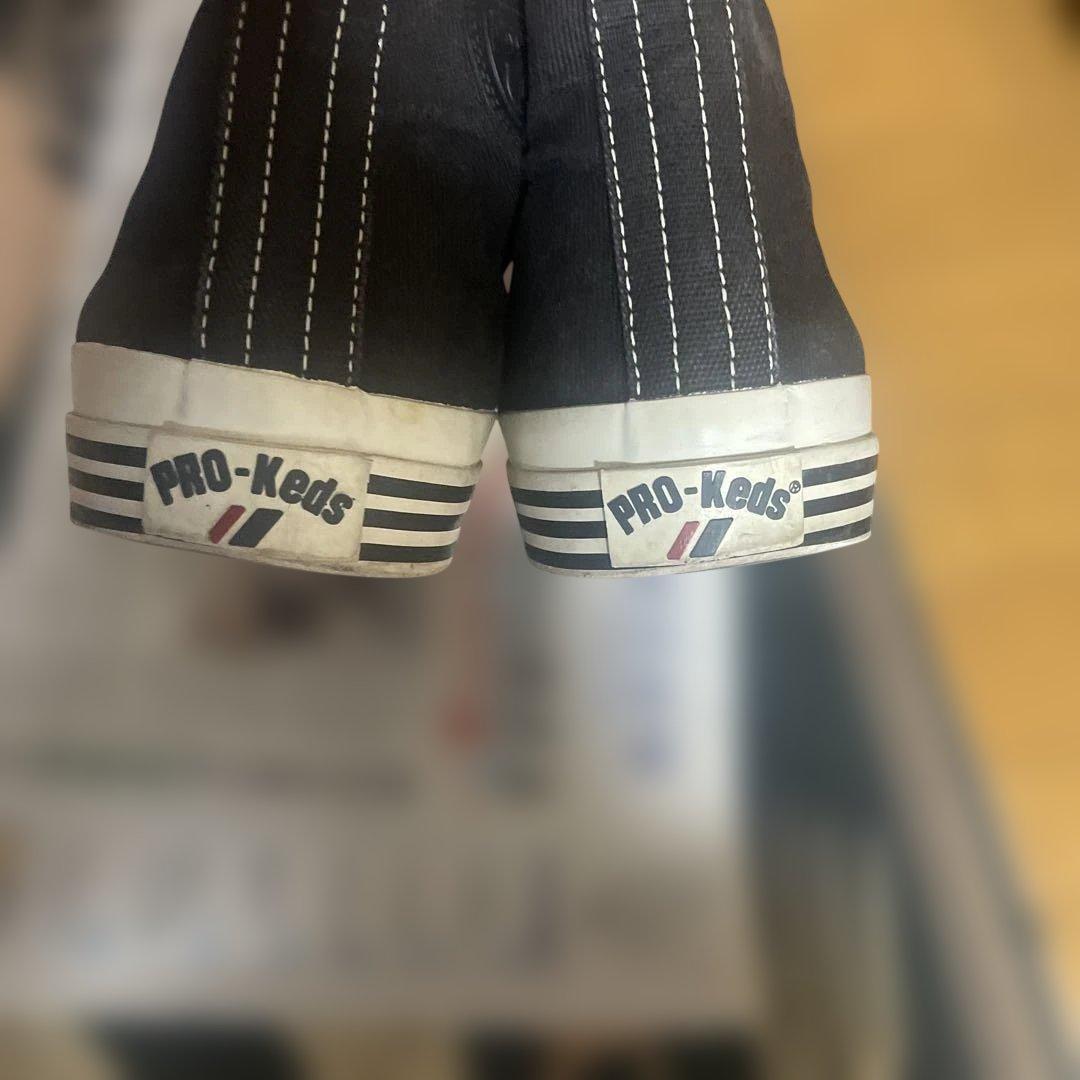 PRO-Keds ブラック ハイカットスニーカー US10.0