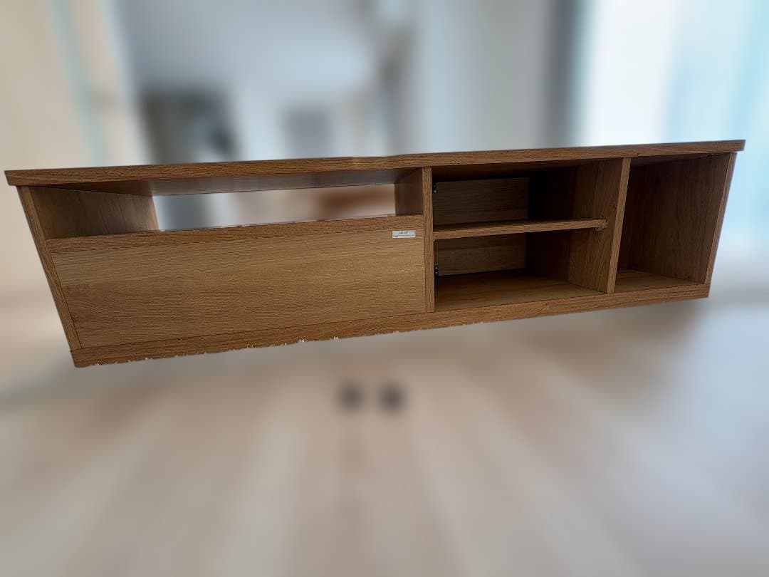 【モデルルーム展示品 未使用 送料込】テレビボード 幅150cm たのメル便