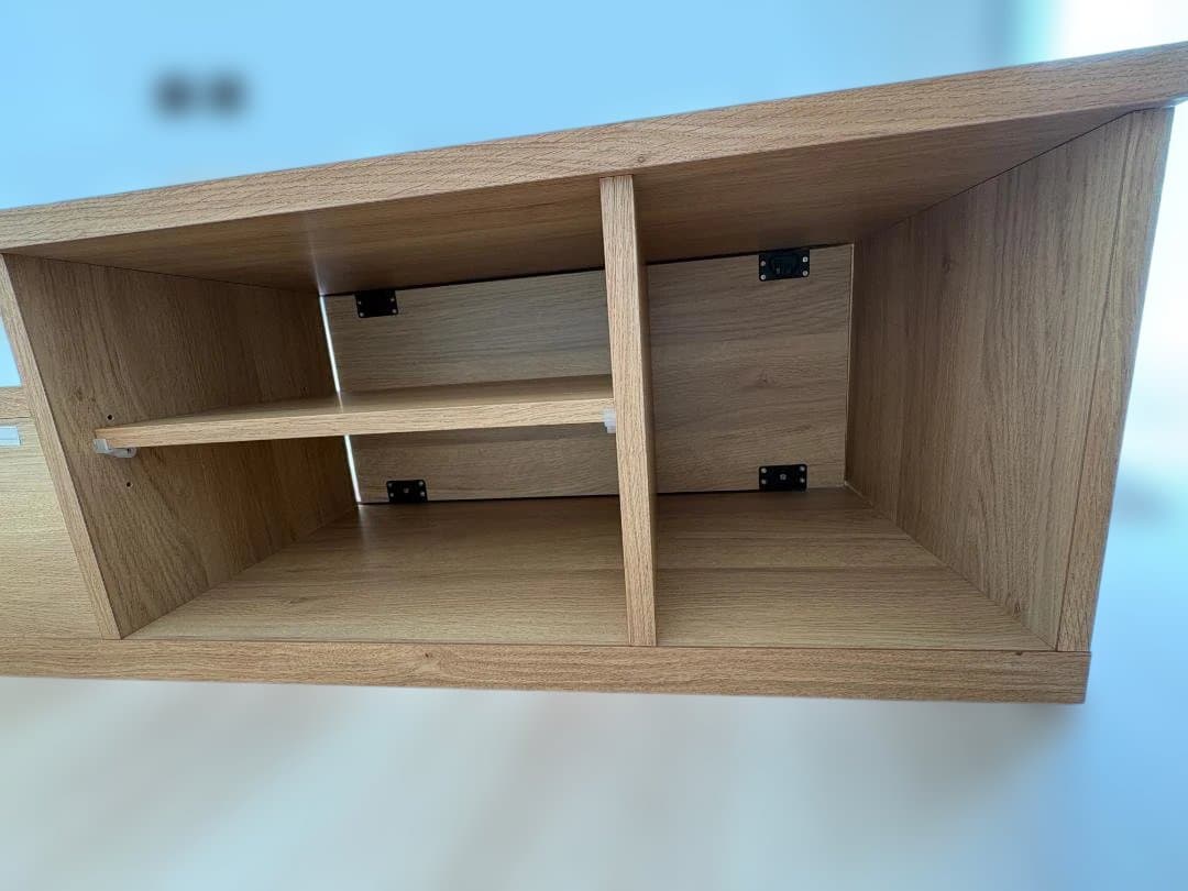 【モデルルーム展示品 未使用 送料込】テレビボード 幅150cm たのメル便