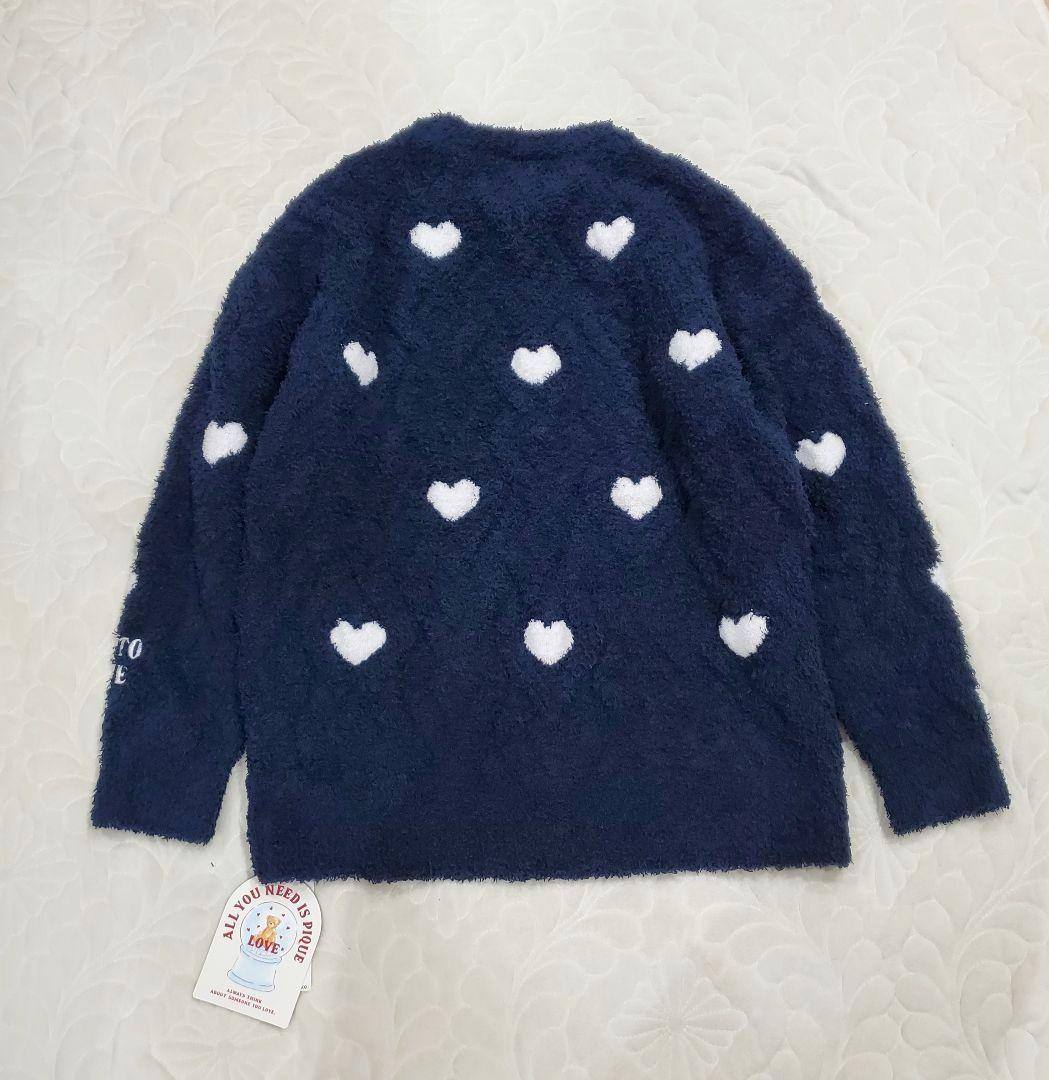 新品✨️ジェラートピケ　ハート柄 セットアップ　ルームウェア　部屋着