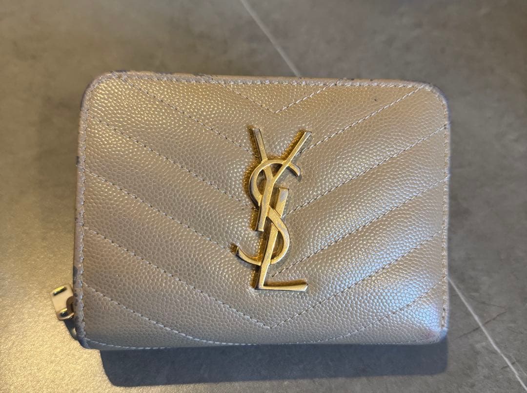 YSL 二つ折り財布