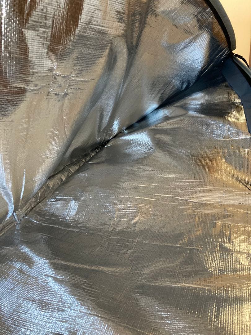 TRANSPORTER サーフボードハードケース 5'6\"ブラック　ショルダー付