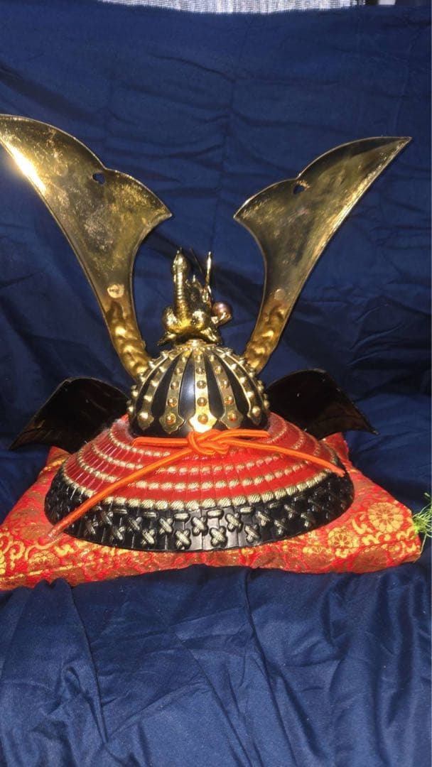 高岡銅器 特選 牡丹獅子星兜 五月人形 子供の日 初節句 兜 出世兜