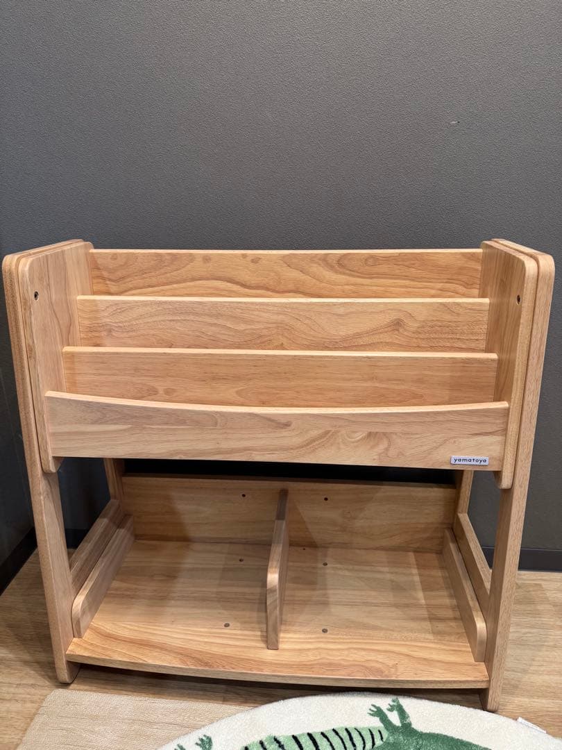 【美品】キッズブックシェルフ 本棚 norstaノスタ