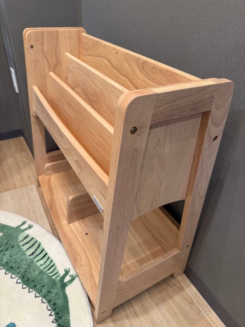 【美品】キッズブックシェルフ 本棚 norstaノスタ