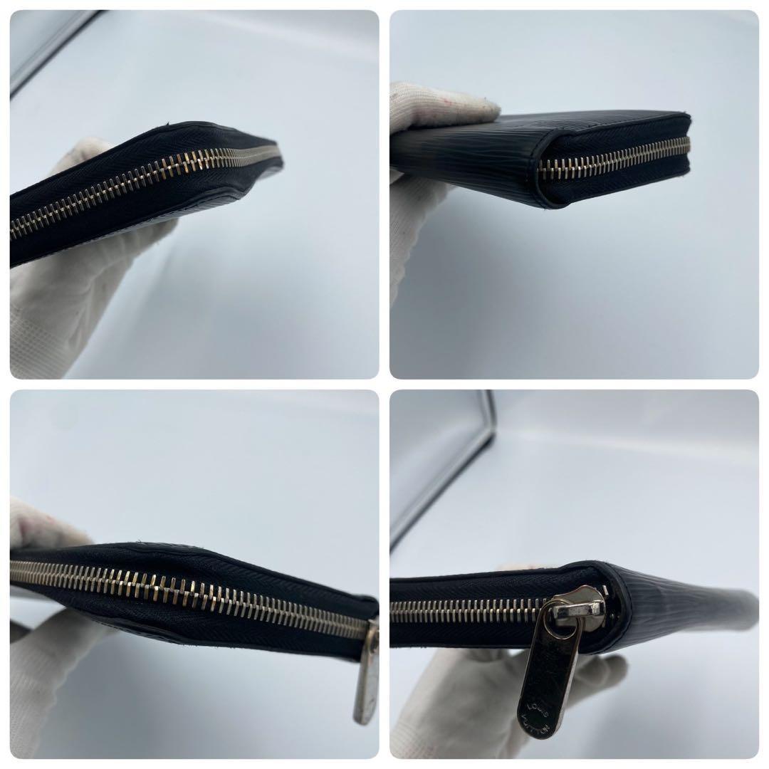 ！極美品！　ルイヴィトン　ラウンドファスナー　エピ　ブラック　12A