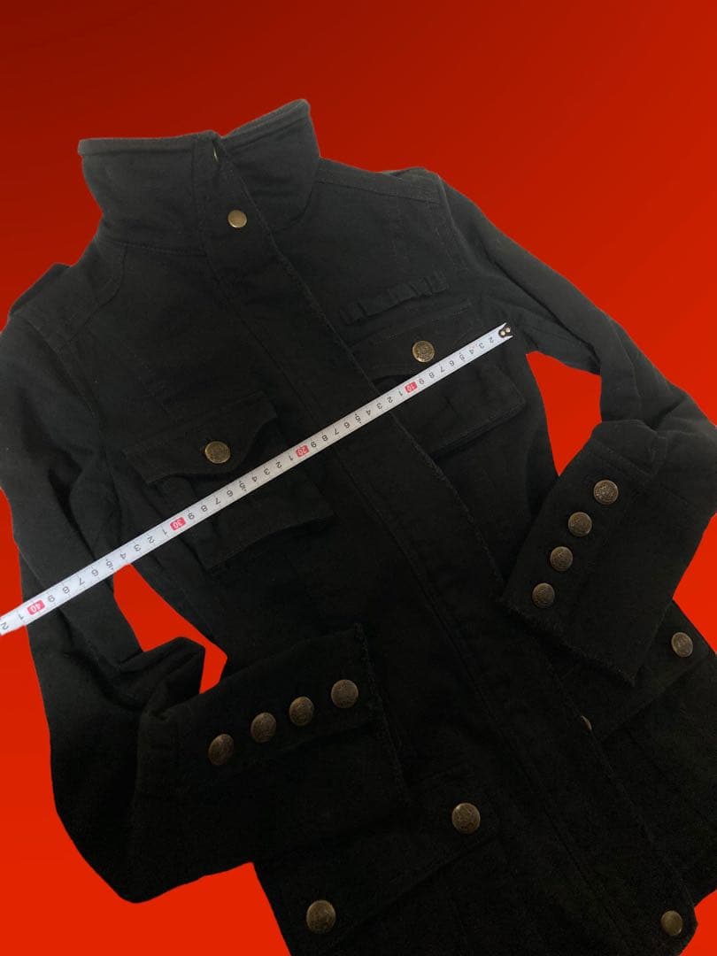 y2k黒デニムNANAフェアリーグランジパンクライダース古着屋ロックパンク