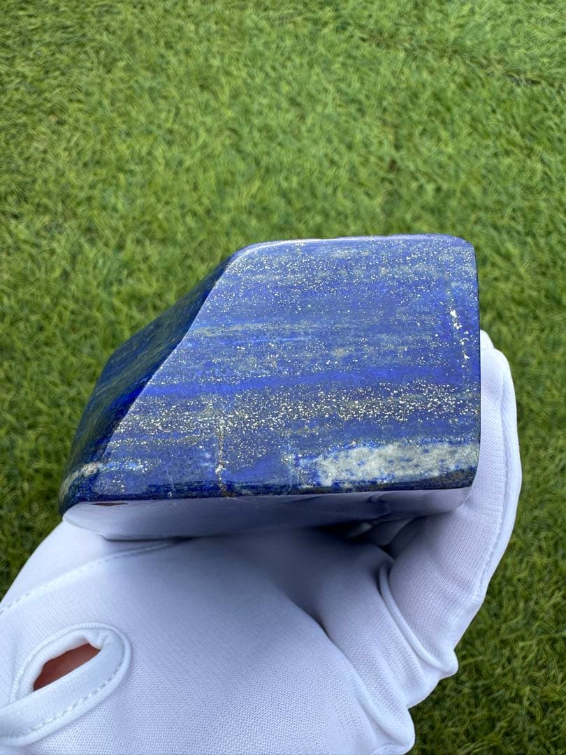 大型 ラピスラズリ 高品質 アフガニスタン産 鑑賞石 天然石 原石 鉱物 青石