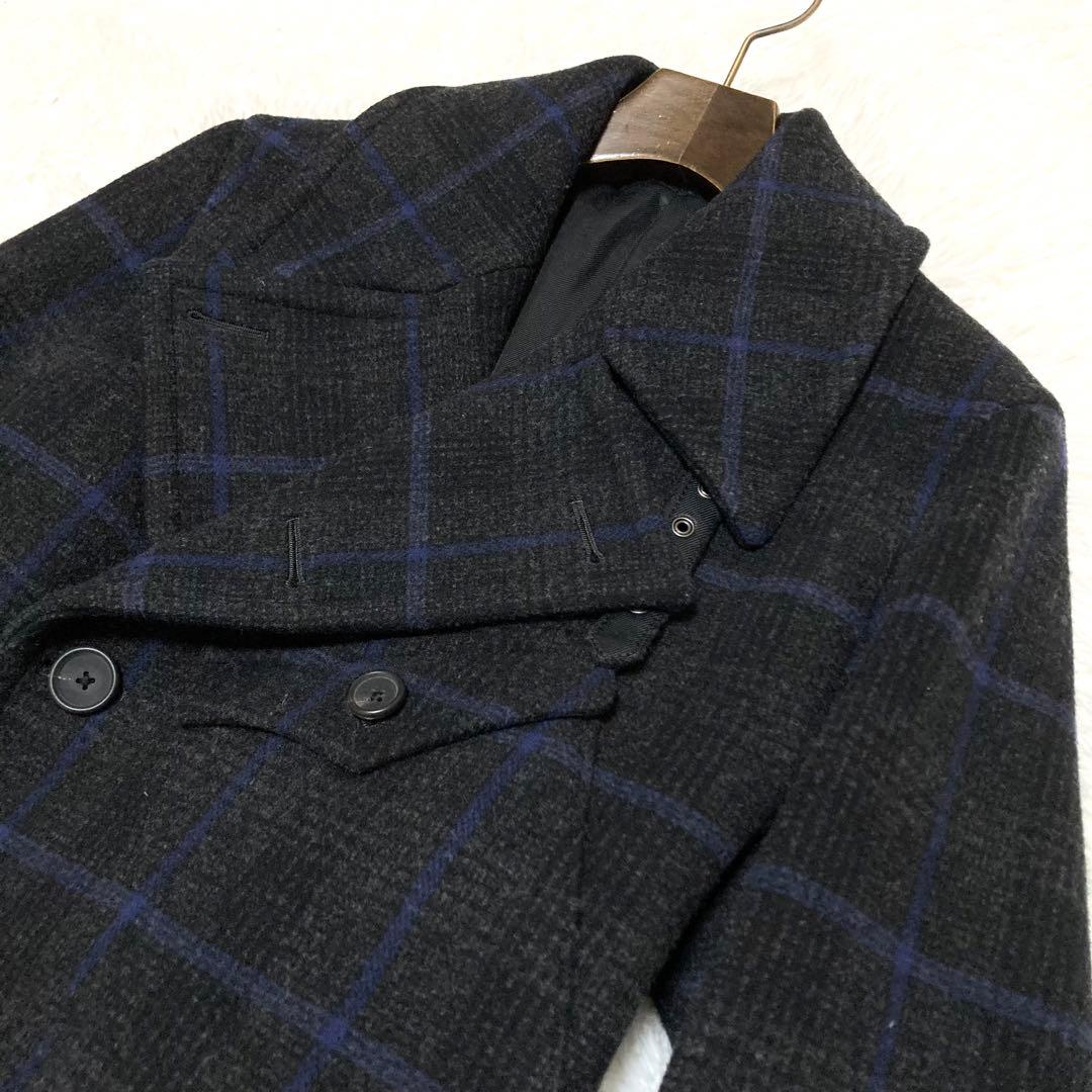 ★美品★【SCYE BASICS】モーターサイクルコート トレンチコート