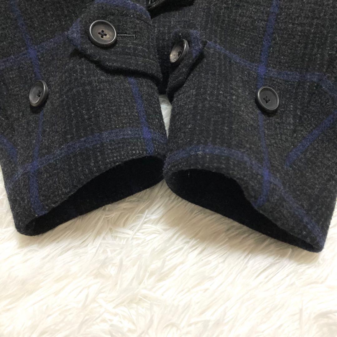 ★美品★【SCYE BASICS】モーターサイクルコート トレンチコート