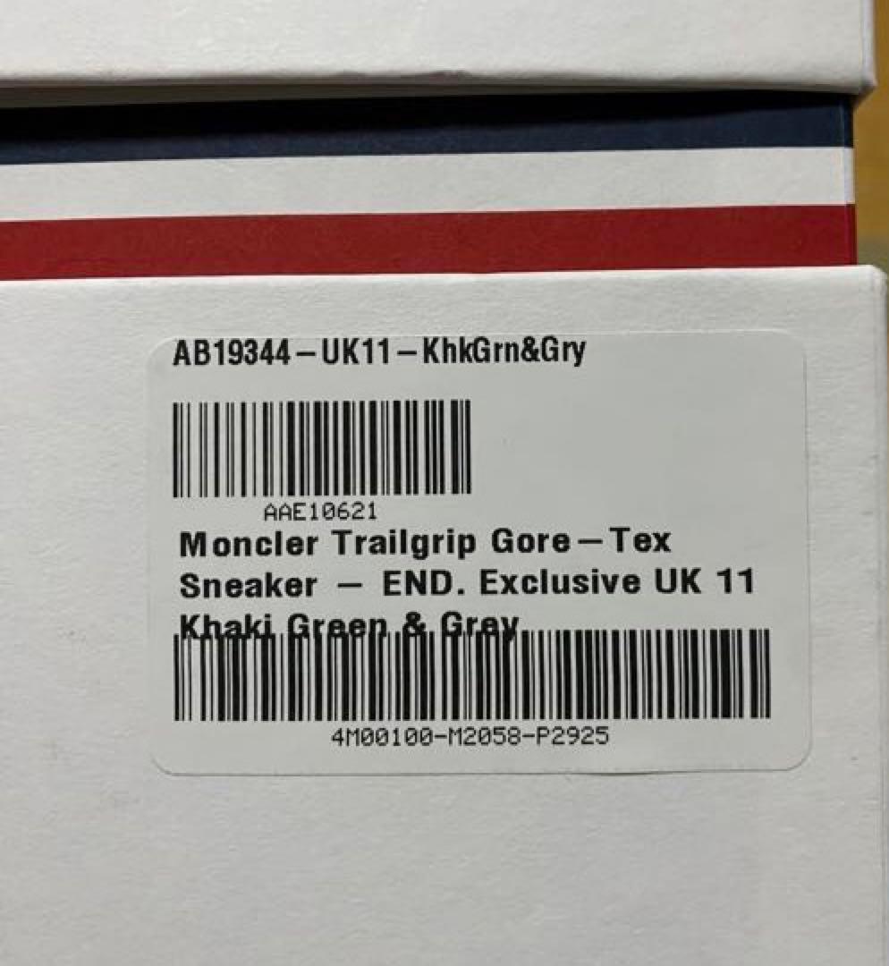 END. x Moncler Excusive TrailGrip-GTX 新品