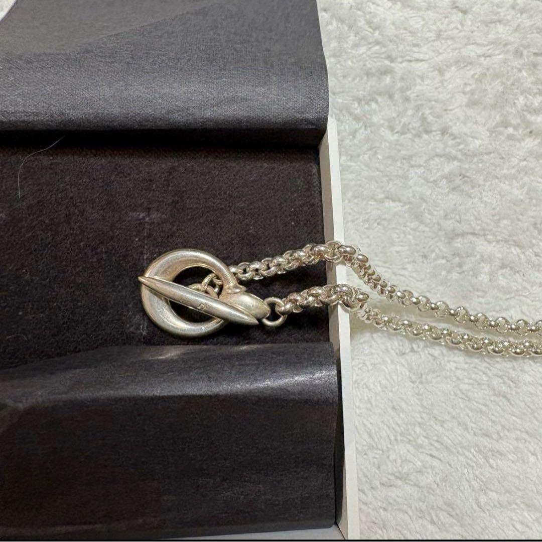 【新品未使用】h’eres☆ネックレス☆45㎝☆シルバー925