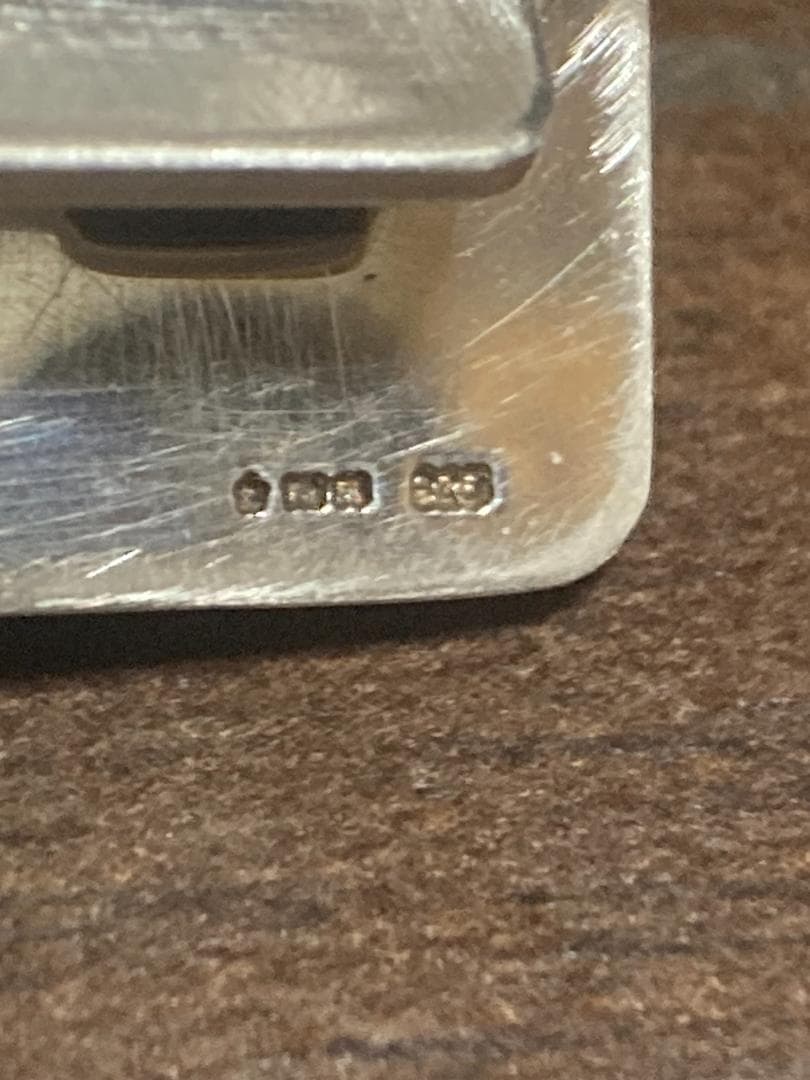 グッチ Gロゴ オープン マネークリップ シルバー 925