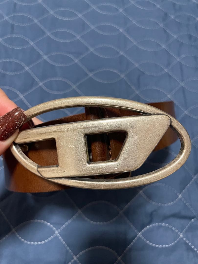 ぷくぷくさん専用品　DIESEL レザー ベルト ブラウン