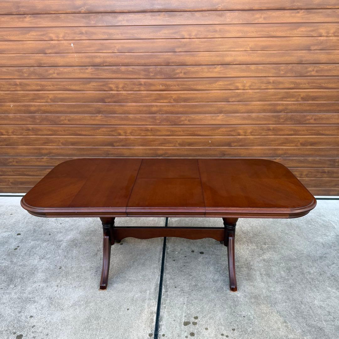 美品 マルニ ダイニングテーブル 地中海 エクステンション