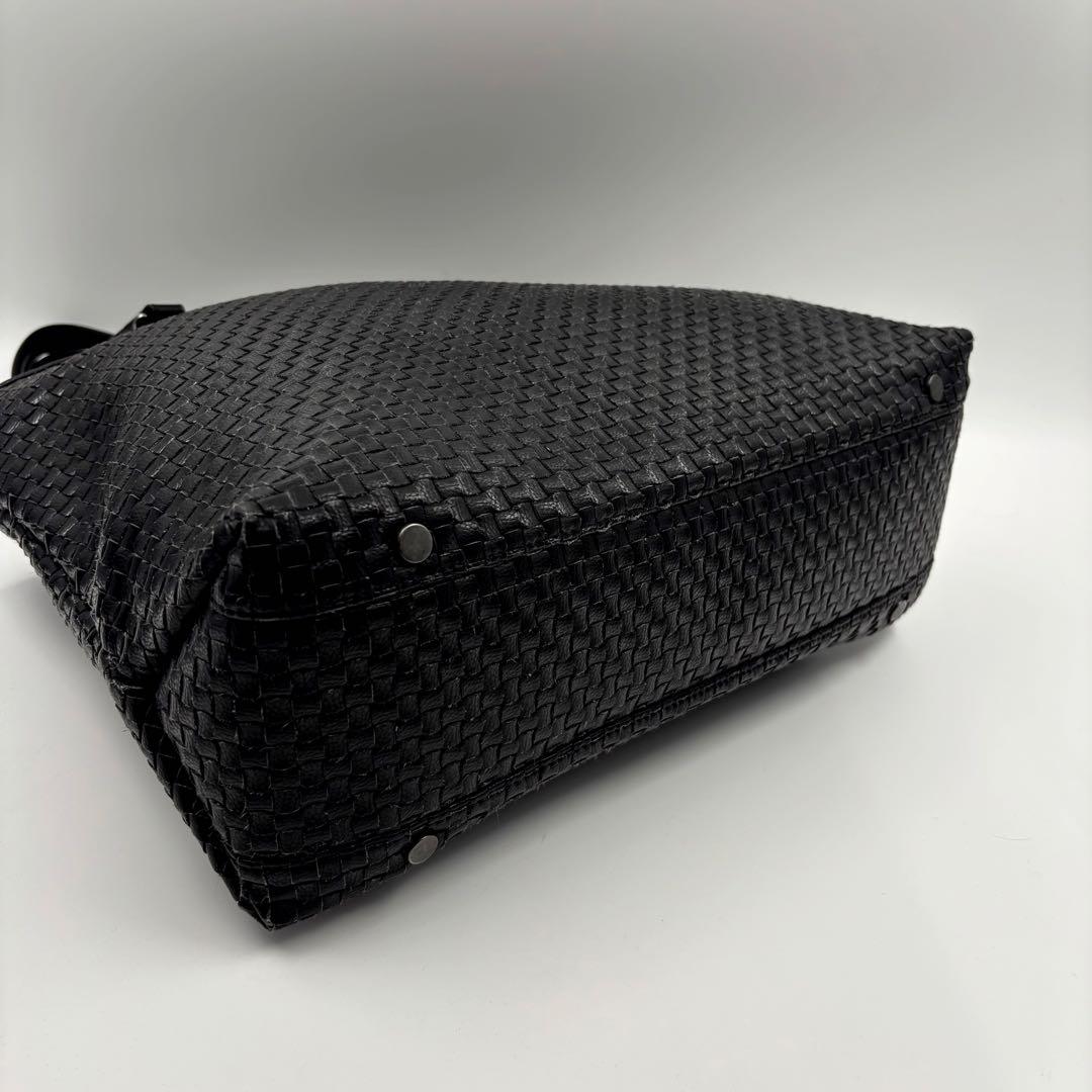 ✨未使用級✨　サマンサキングス クルーナー トートバッグ 編み込み A4可　希少