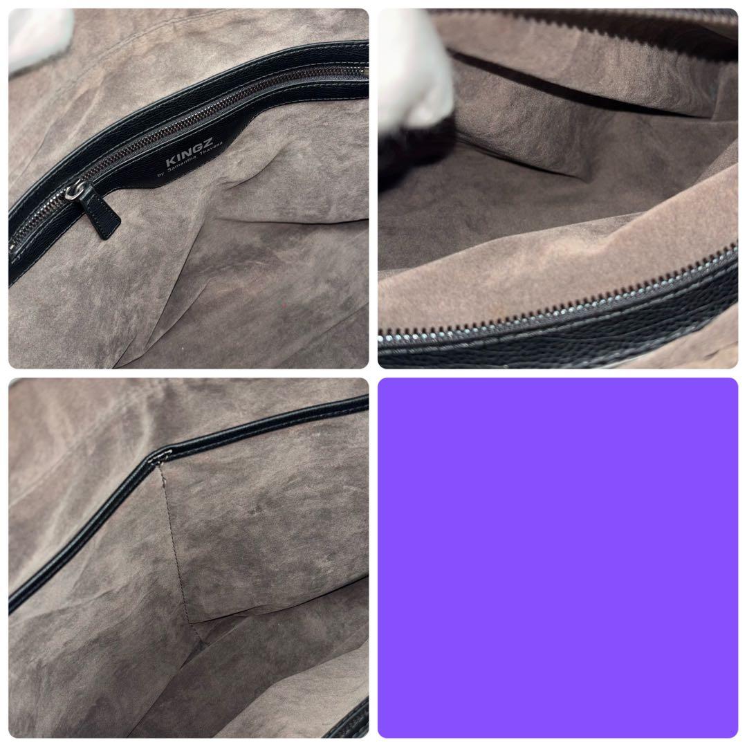 ✨未使用級✨　サマンサキングス クルーナー トートバッグ 編み込み A4可　希少