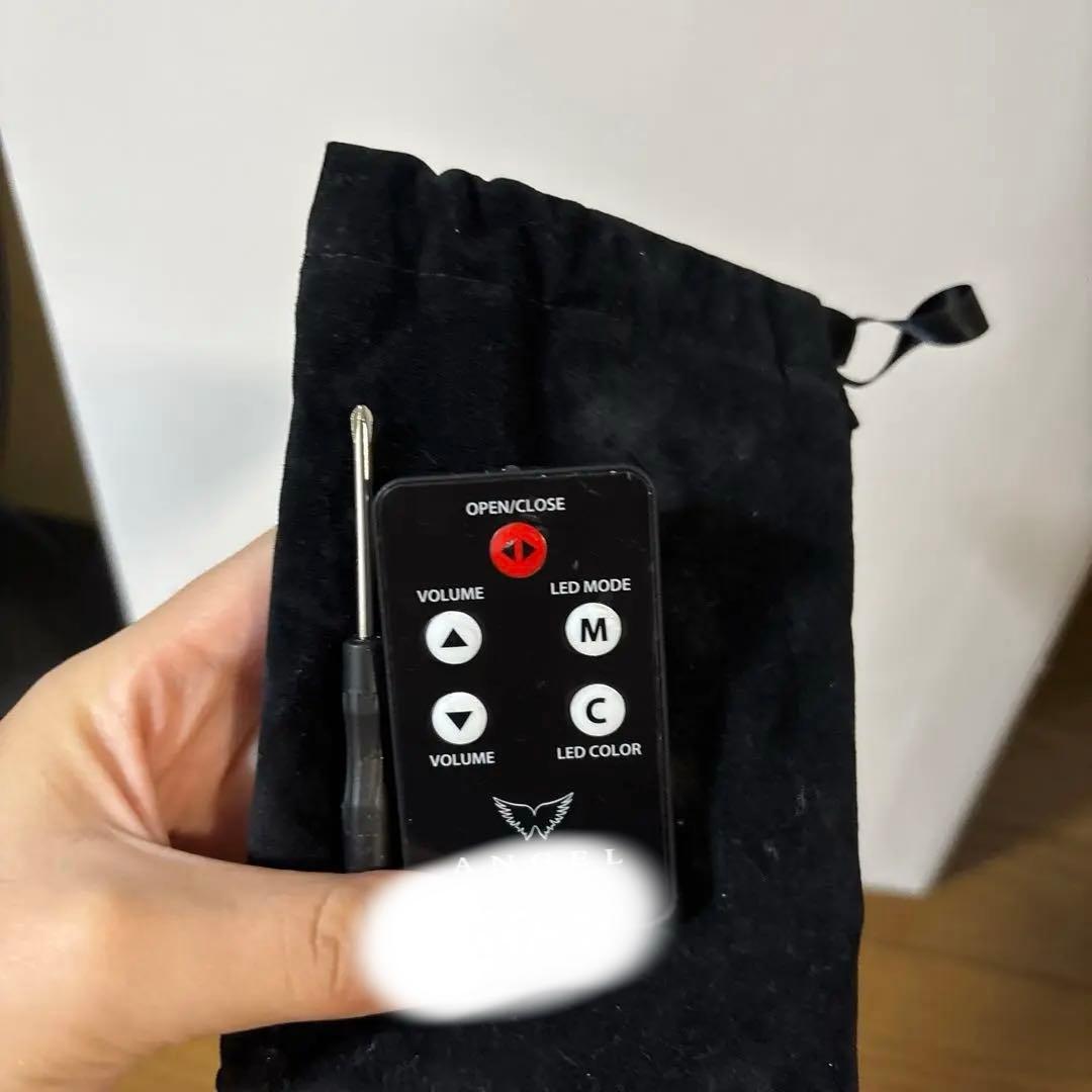 エンジェルシャンパンANGEL CHAMPAGNE EGG LEDピンク 空き瓶